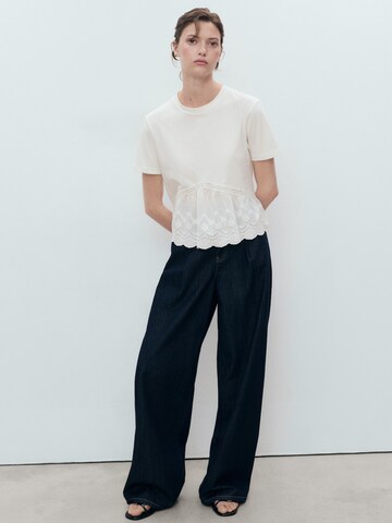 MANGO T-Shirt 'MOLLY' in Weiß