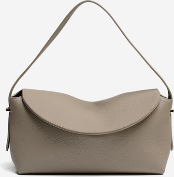 Borsa a mano 'Torino Mini' di Latalia in grigio: frontale