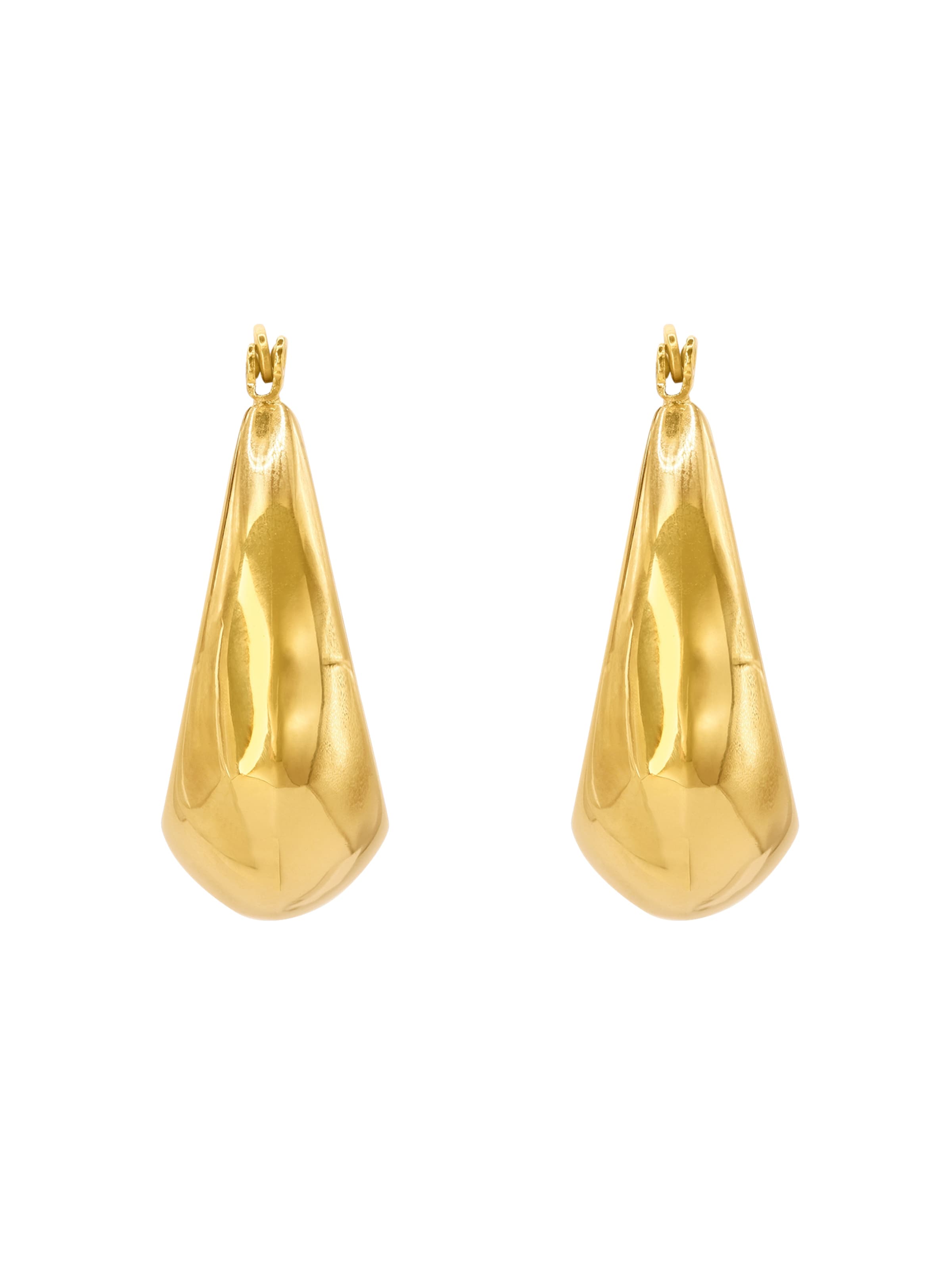 Heideman Earrings 'Vitus ' in Gold: front