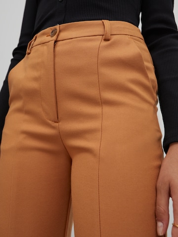 EDITED Flared Pants 'Emery' in Brown