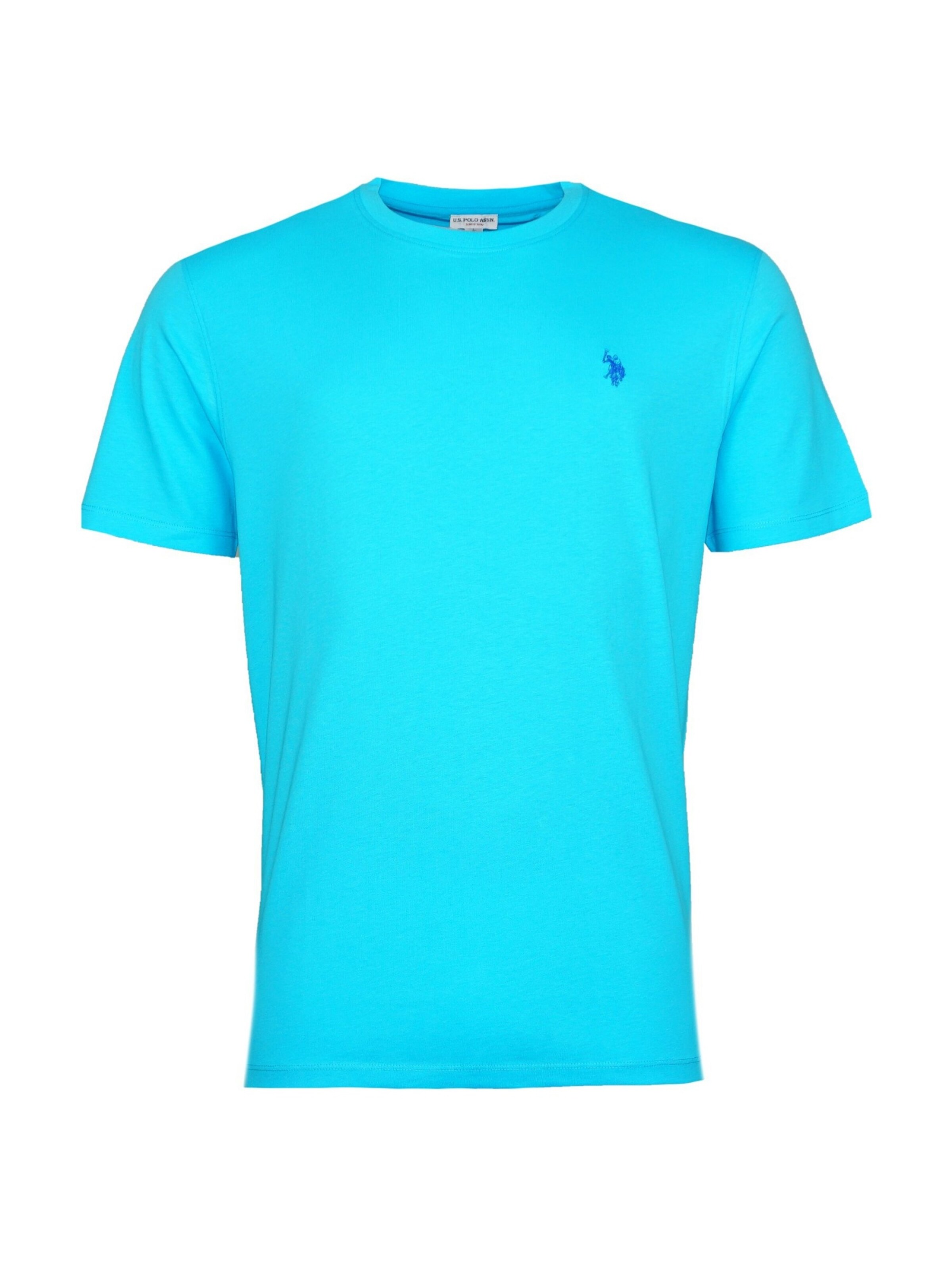 U.S. POLO ASSN. Shirt in Blauw: voorkant