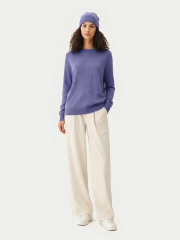 GOBI Cashmere Pullover 'Cashmere Hat & Sweater Set' i lilla
