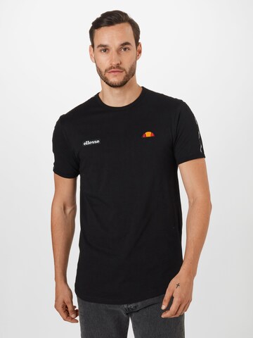Coupe regular T-Shirt 'Fedora' ELLESSE en noir : devant