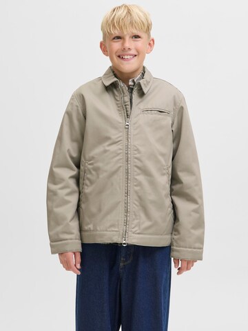 Giacca di mezza stagione di Jack & Jones Junior in grigio: frontale