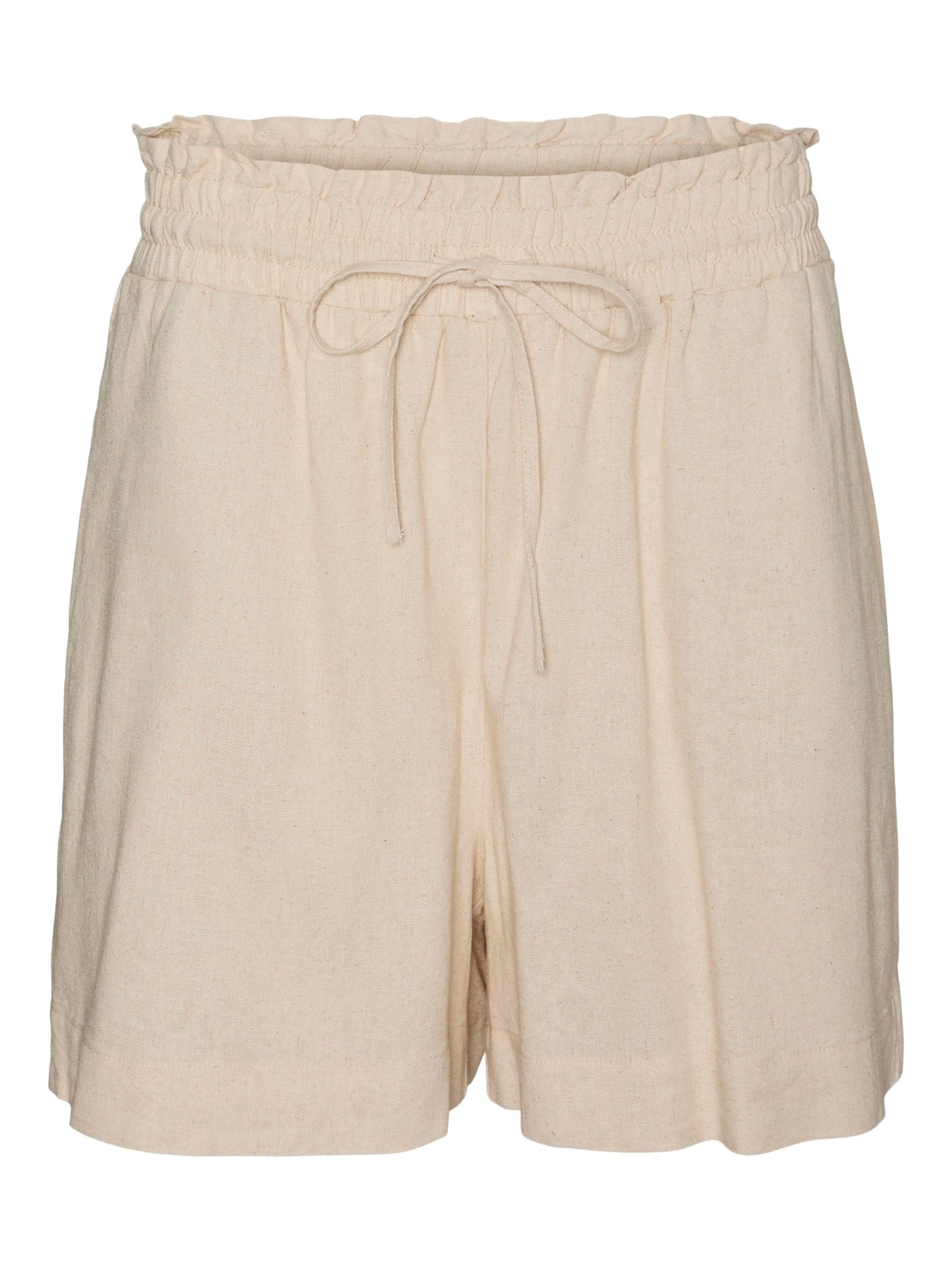 VERO MODA Pants 'VMMymilo' in Beige: front