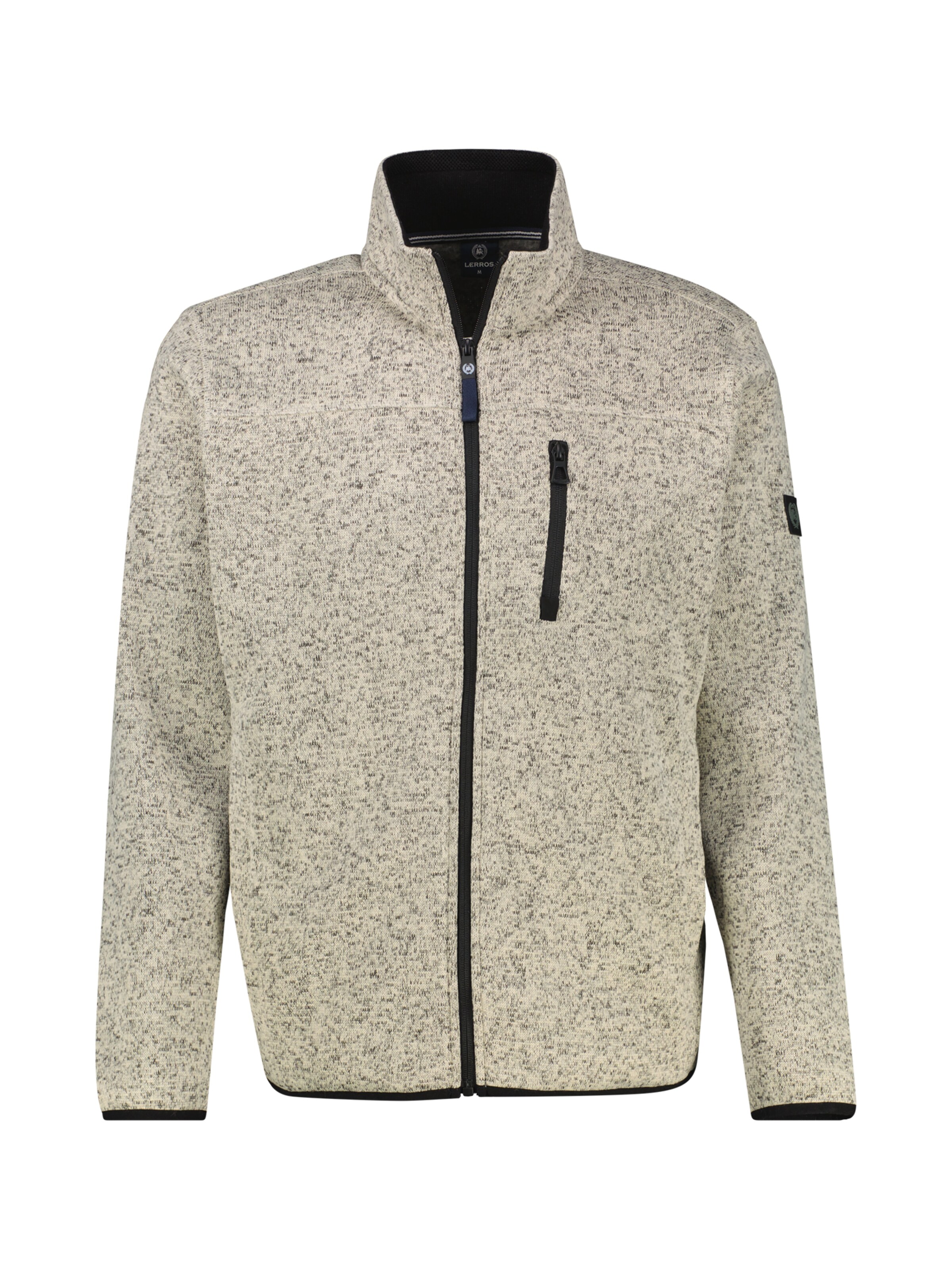 LERROS Fleecejacke in Beige: Vorderseite