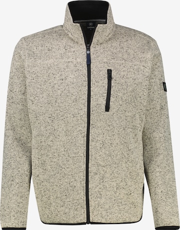 LERROS Fleece jacket in Beige: front