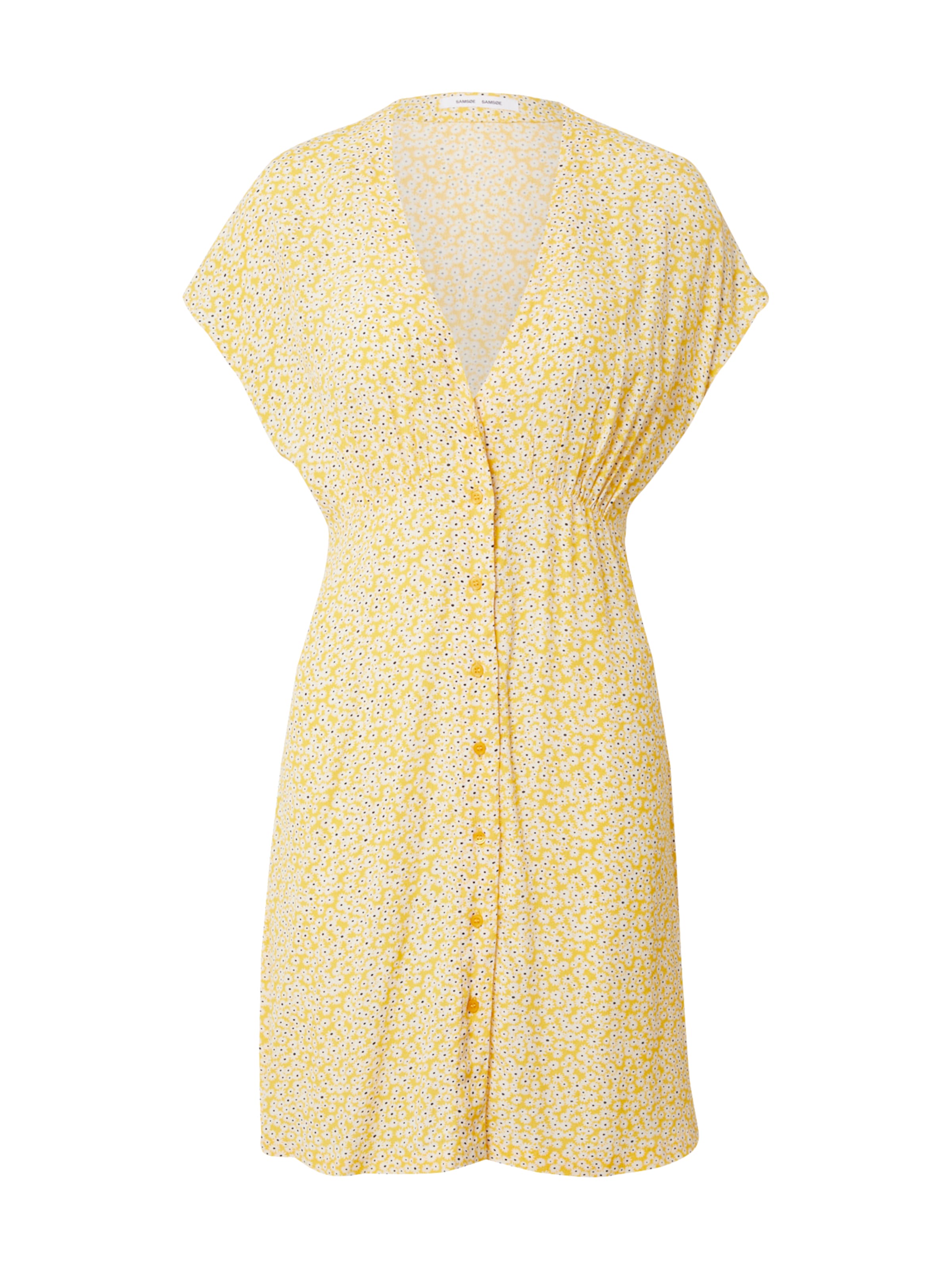 Abito 'Valerie' di Samsøe Samsøe in giallo: frontale