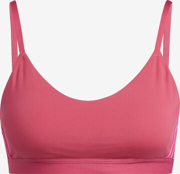 Reggiseno sportivo di ADIDAS SPORTSWEAR in rosa: frontale