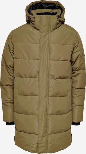 Only & Sons Winter coat 'Carl' in Olive, Item view