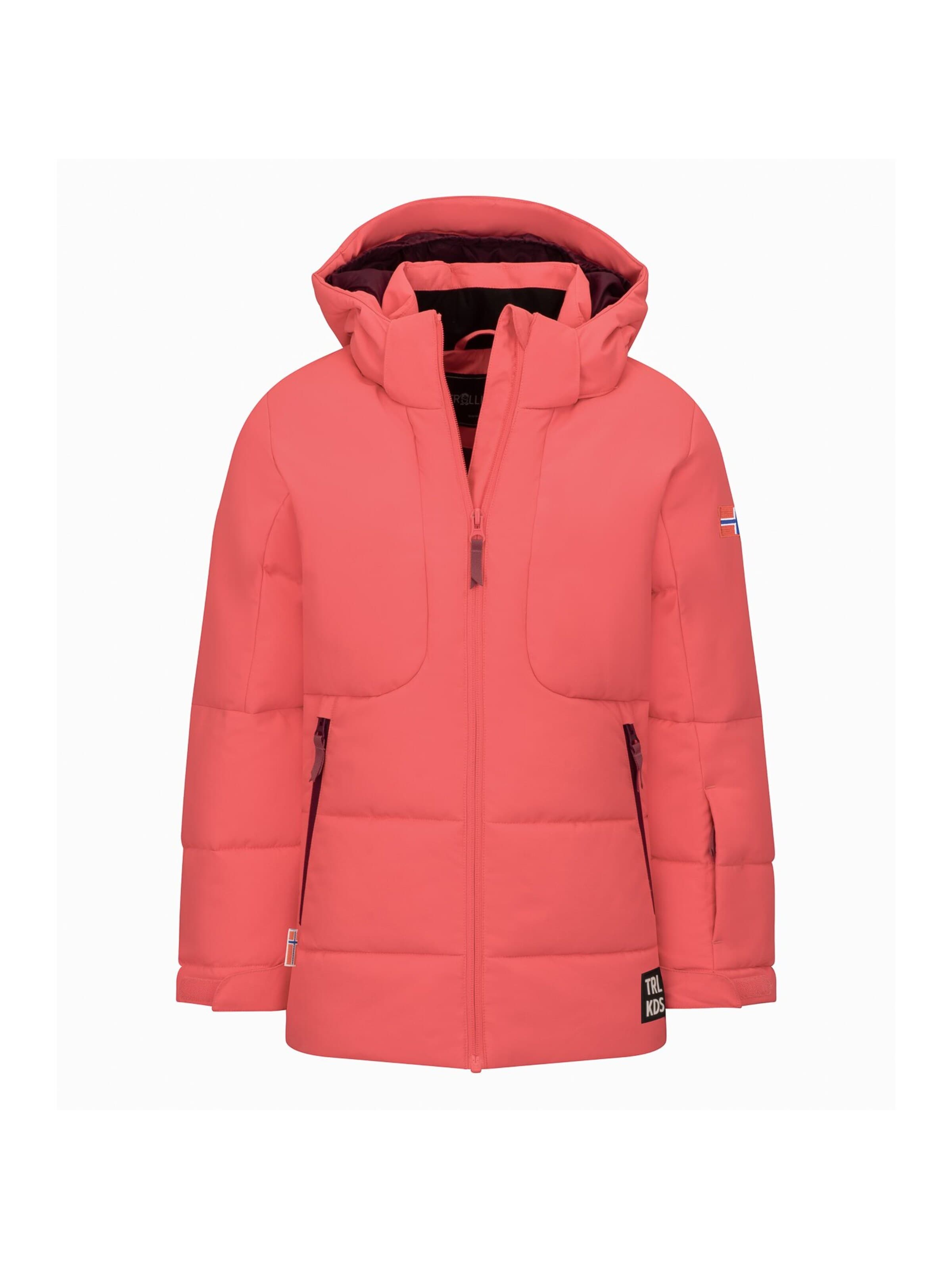 TROLLKIDS Outdoor jacket in Orange: front