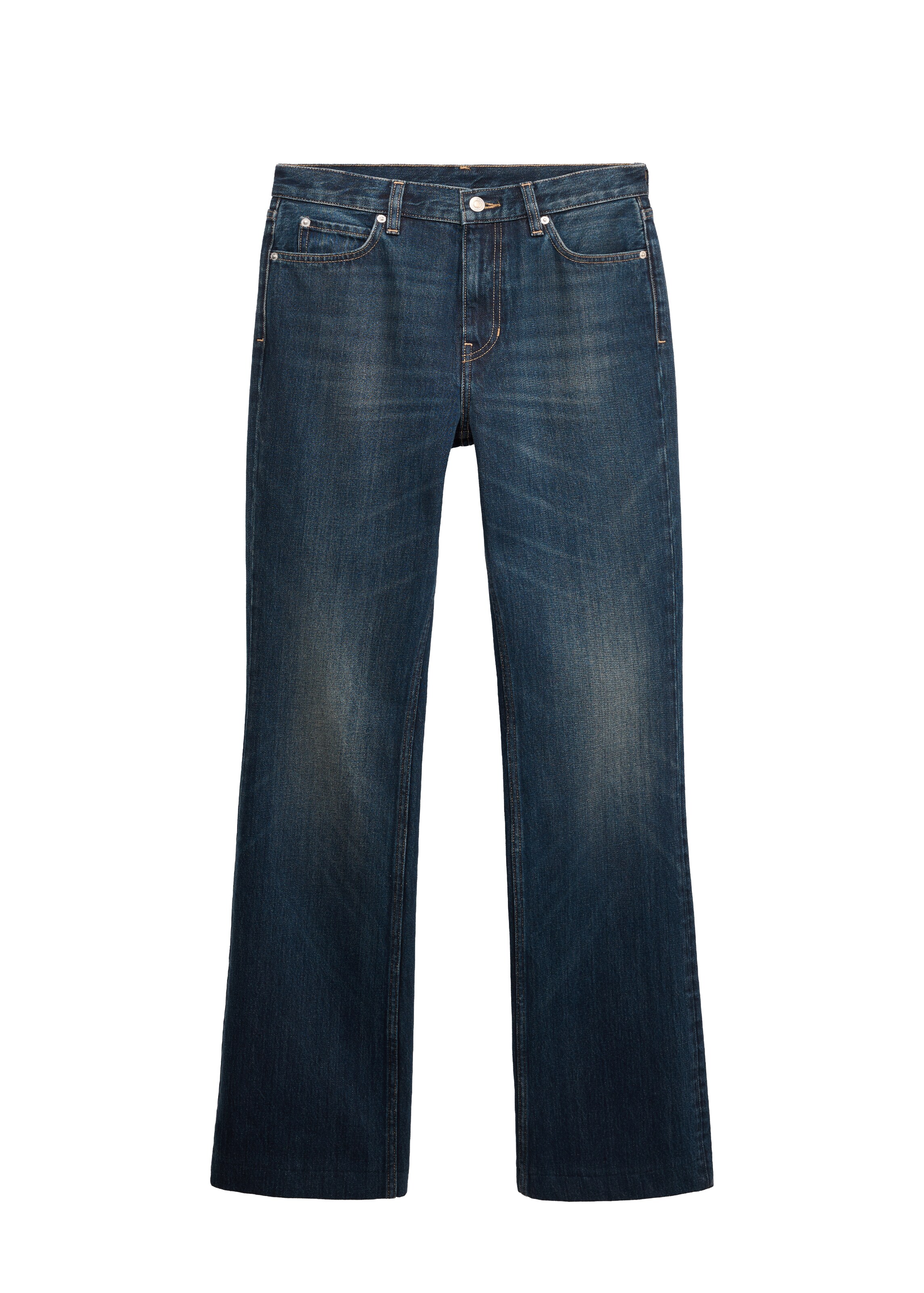 Loosefit Jeans 'GIANNA' di MANGO in blu: frontale