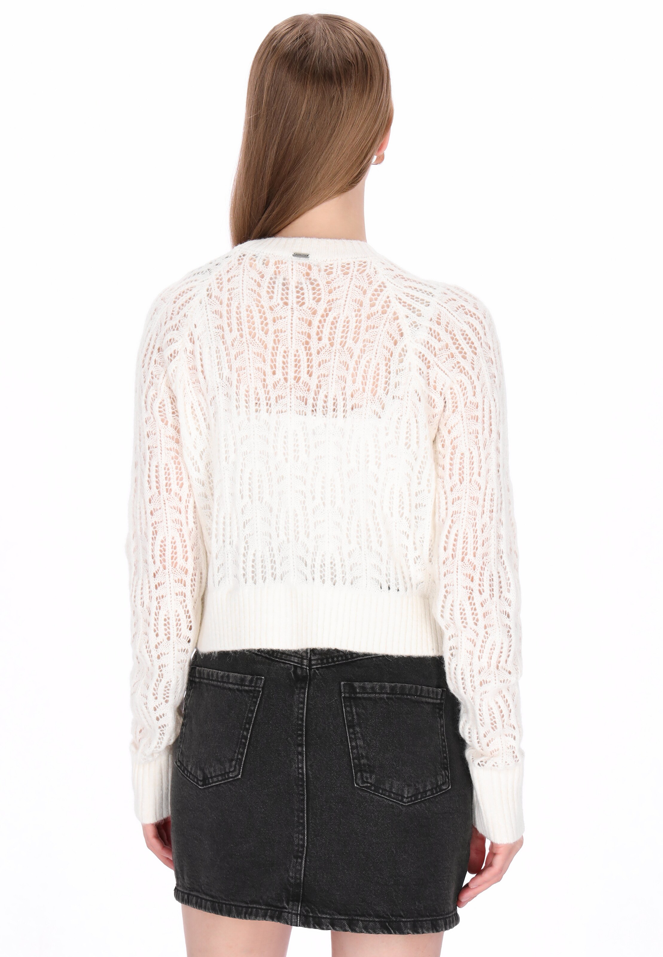 Cardigan DreiMaster Vintage en blanc