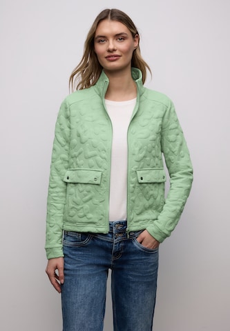 STREET ONE Between-Season Jacket in Green: front
