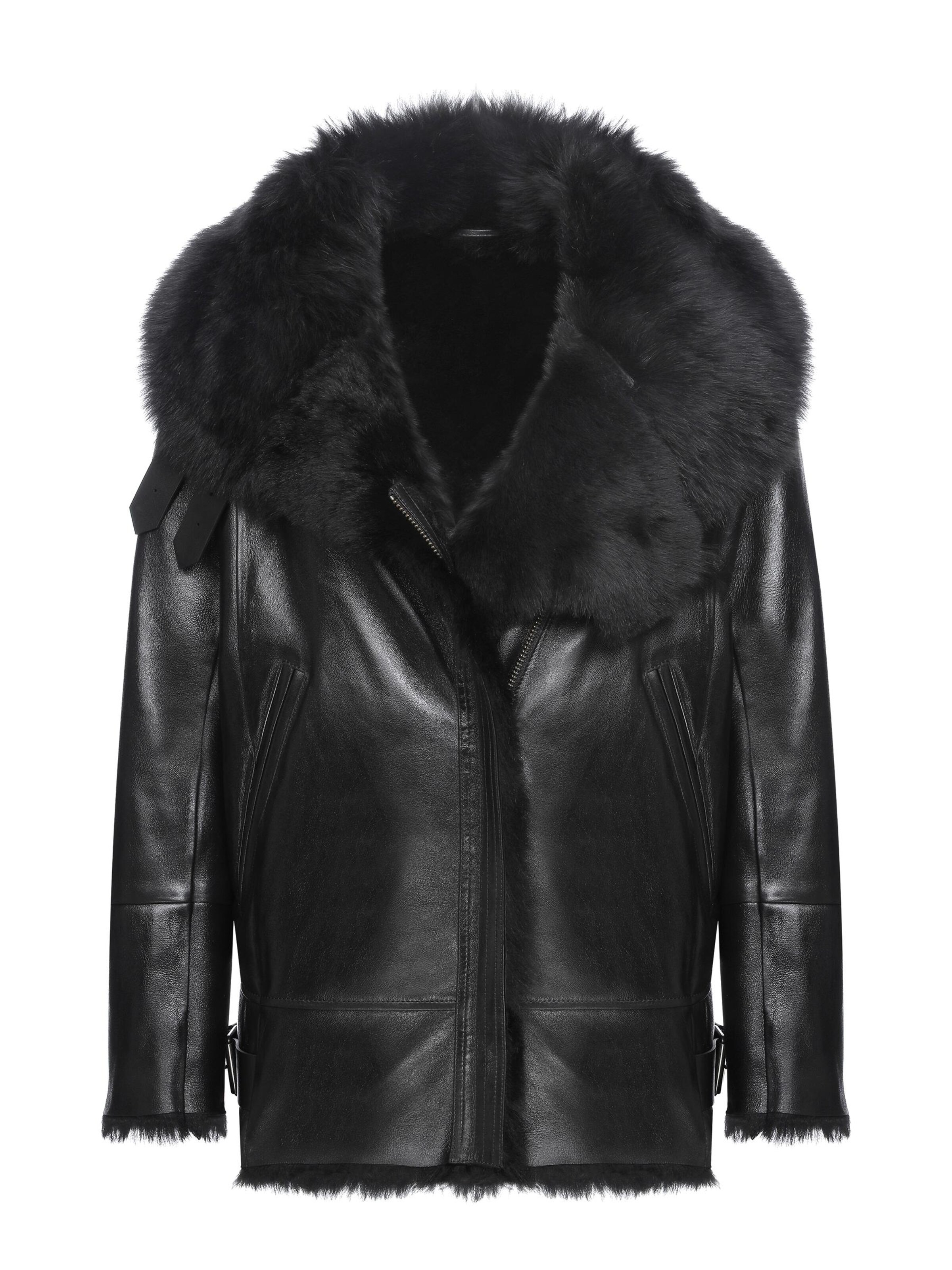 V S P Vinterjakke 'Vesna' i sort, Produktvisning