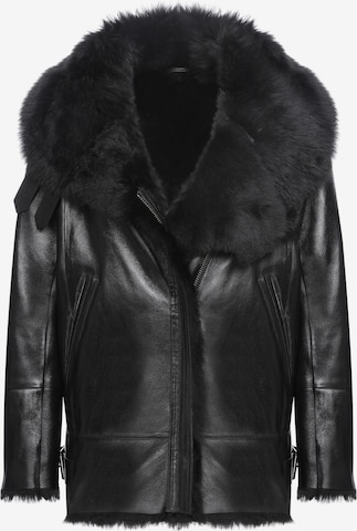 V S P Vinterjakke 'Vesna' i sort: forside