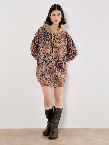 Apricot Sweatshirt 'Mandala' in Mixed colours