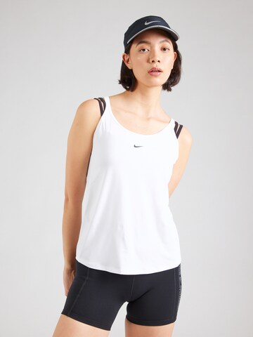 NIKE Sportsoverdel 'ONE CLSC' i hvid: forside