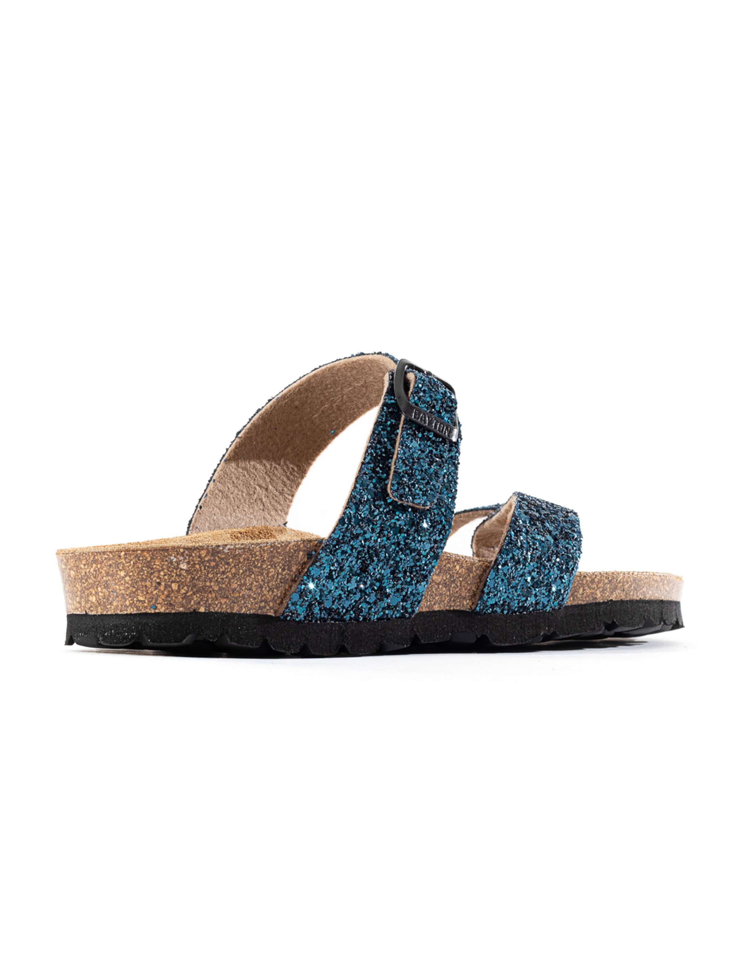 Bayton - Sapato aberto 'Diane' em azul