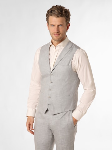 Finshley & Harding Gilet ' Dan-2 ' in Grijs: voorkant