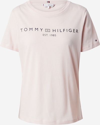 TOMMY HILFIGER T-shirt en bleu nuit / rosé / rouge vif / blanc, Vue avec produit