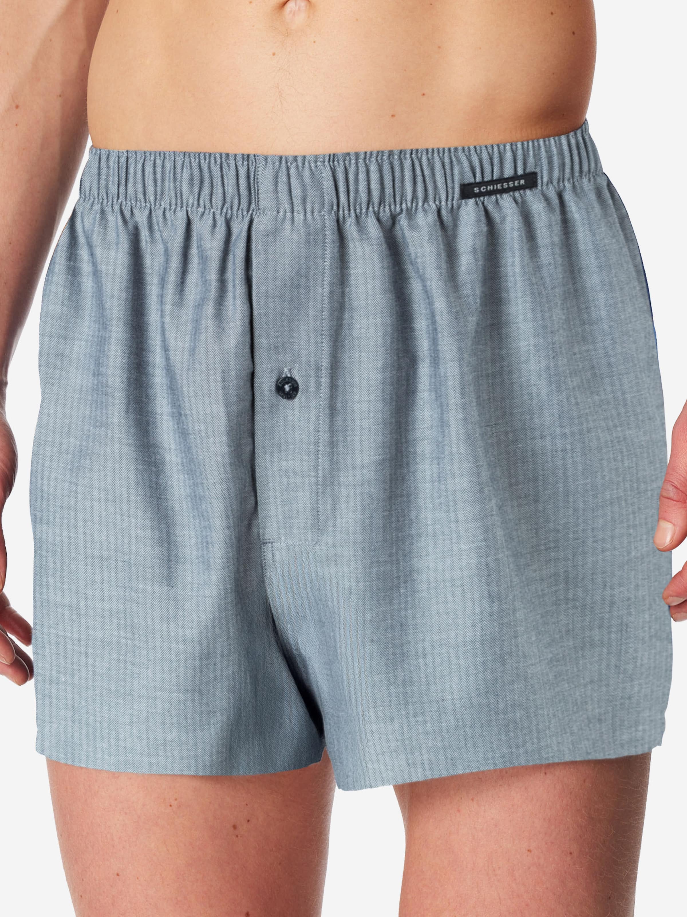 SCHIESSER Boxershorts ' Multipack ' in Blau