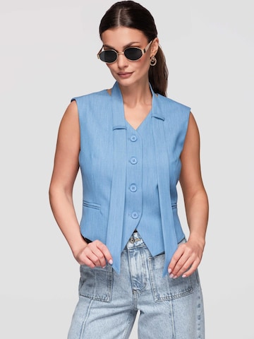 Gilet Ombre en bleu