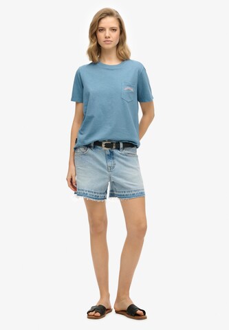Superdry Shirt 'Essential' in Blue