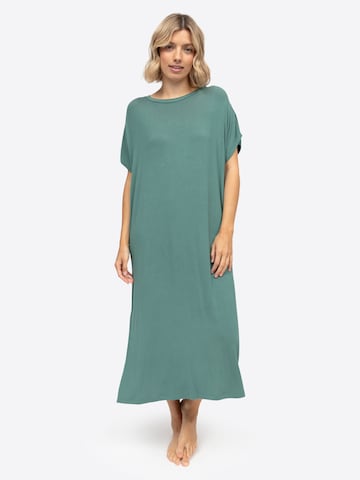 Cyberjammies Nachthemd 'Kallie' in Grün: Vorderseite