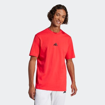 ADIDAS SPORTSWEAR Funktionstopp 'Essentials' i röd: framsida
