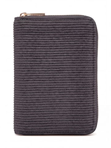 MILLYMILK® Wallet 'FONDO MEDIUM' in Black: front