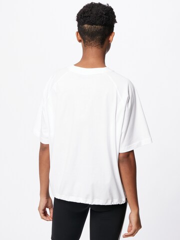 Skinny T-shirt fonctionnel ADIDAS PERFORMANCE en blanc