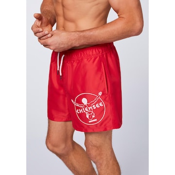 CHIEMSEE Regular Board Shorts in Red