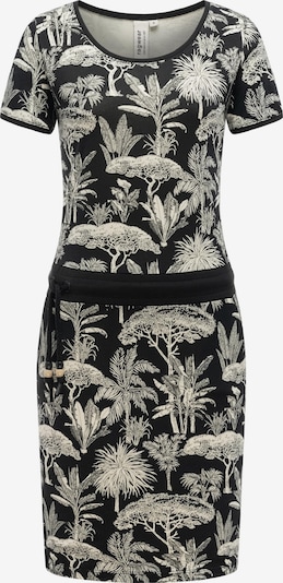 Ragwear Kleid 'Baomi Tropic Youmodo' in 34 in khaki / schwarz, Produktansicht