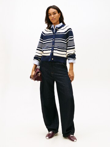 TOMMY HILFIGER Kardigán - Modrá