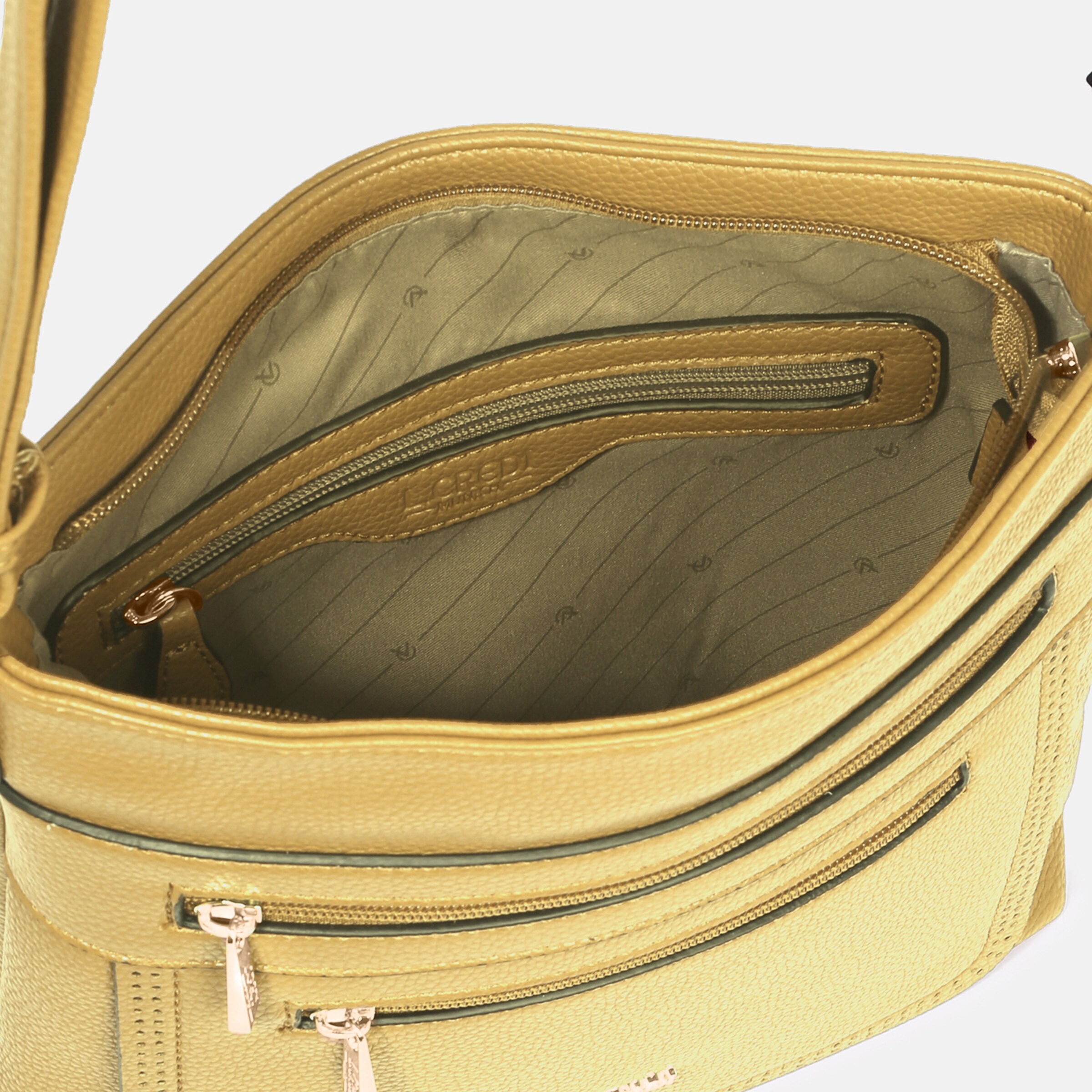 Frauen Taschen & Rucksäcke L.CREDI Tasche 'Ileana' in Gelb - LP93285 Frauen Taschen & Rucksäcke L.CREDI Tasche 'Ileana' in Gelb - LP93285