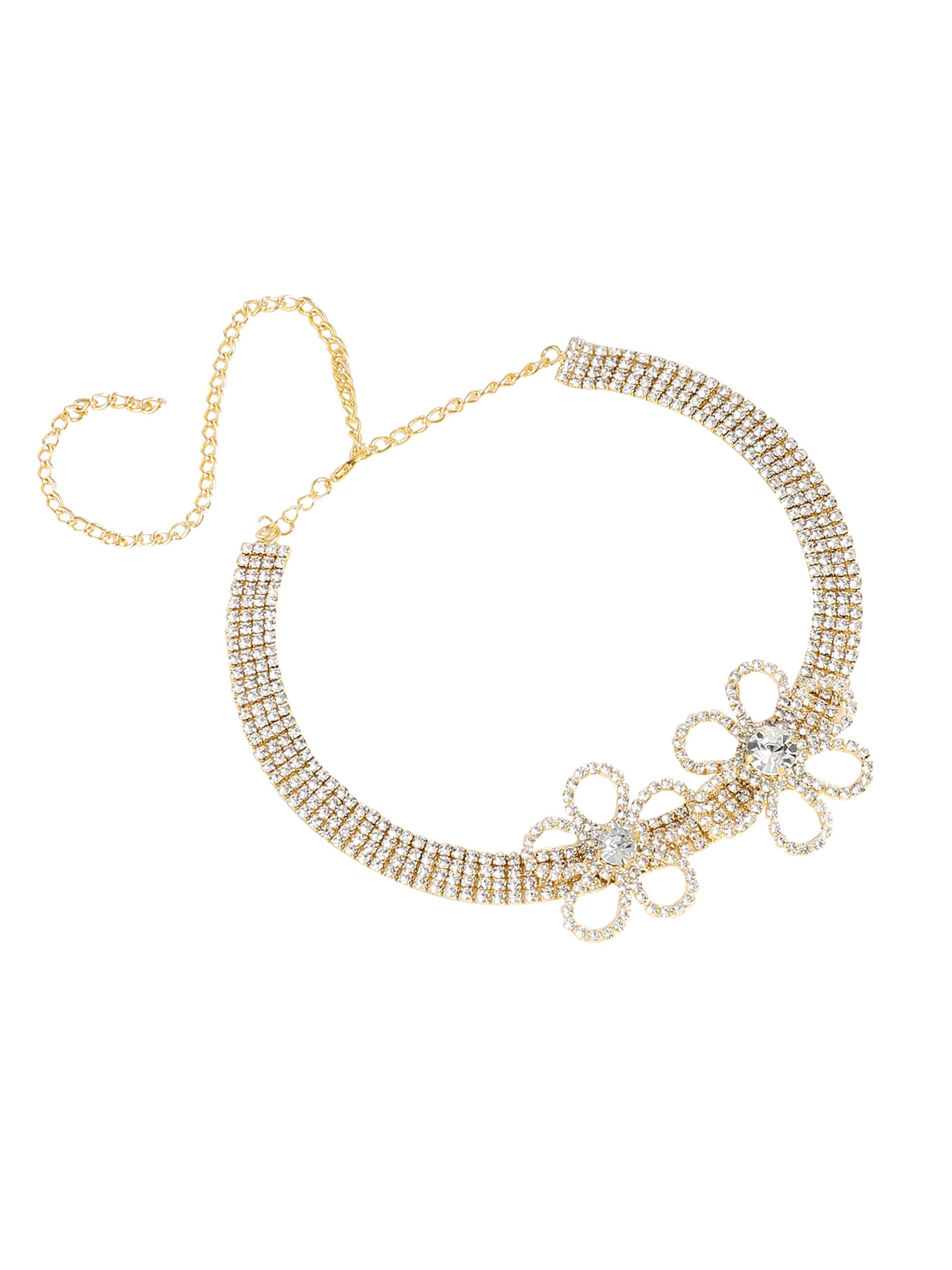 SOHI Верижка 'Macy' в сребърно: отпред