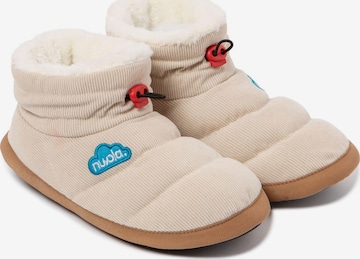 Nuvola. Slipper 'Home Cordy' in Beige: front