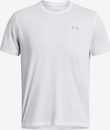 UNDER ARMOUR - Camiseta funcional 'Launch' en blanco: frente