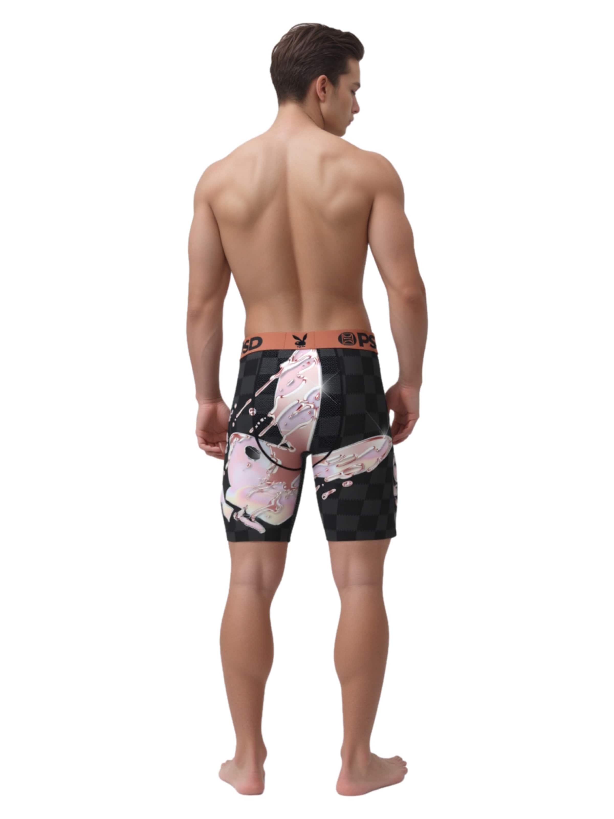 PSD Boxer shorts 'Rose Drippin' in Mixed colours