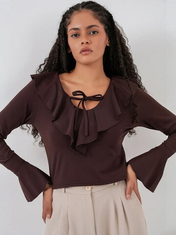 Chemisier Bigdart en marron