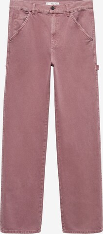 MANGO Regular Jeans 'JAIONE' in Lila: voorkant
