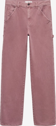 MANGO Regular Jeans 'JAIONE' i lila: framsida