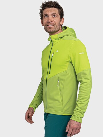 Veste en polaire fonctionnelle 'Hydalen' Schöffel en vert