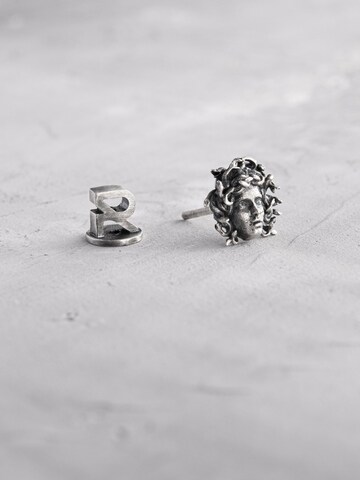 REYTEL Earring 'MEDUSA GORGON' in Silver
