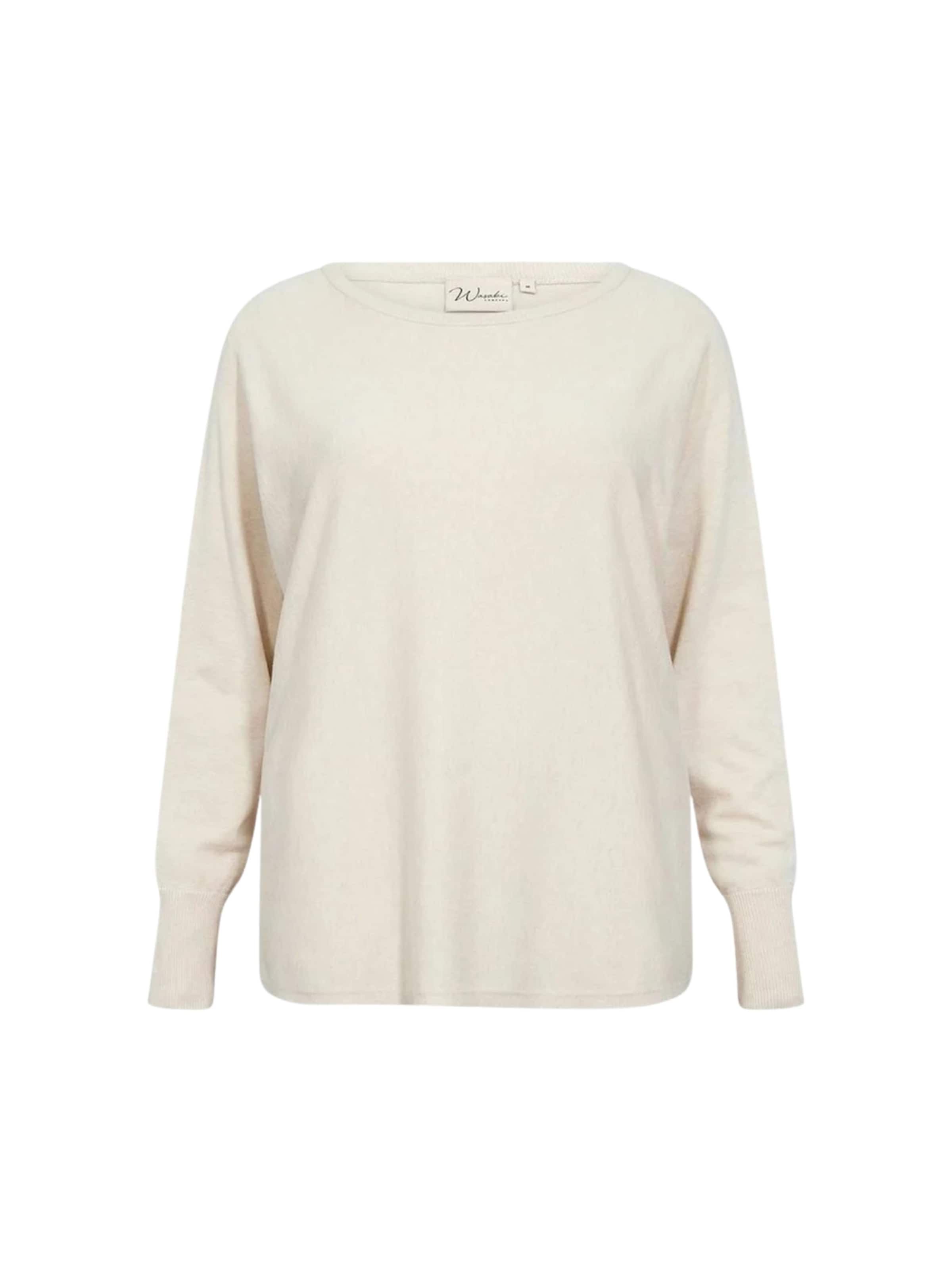 Wasabi Concept Pullover 'WA-SAMANDA 1' in creme, Produktansicht