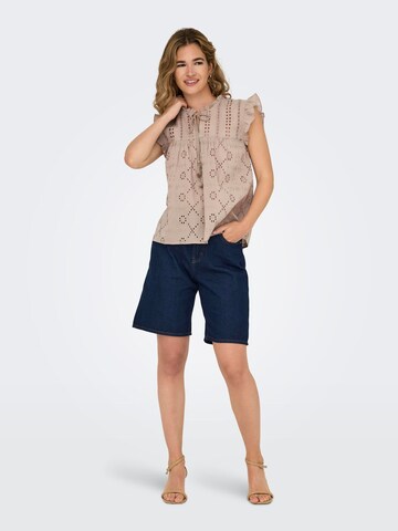 ONLY Blouse 'ONLReva' in Bruin