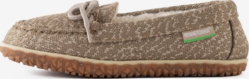 Mocassin 'Eco Oak' Minnetonka en beige : devant