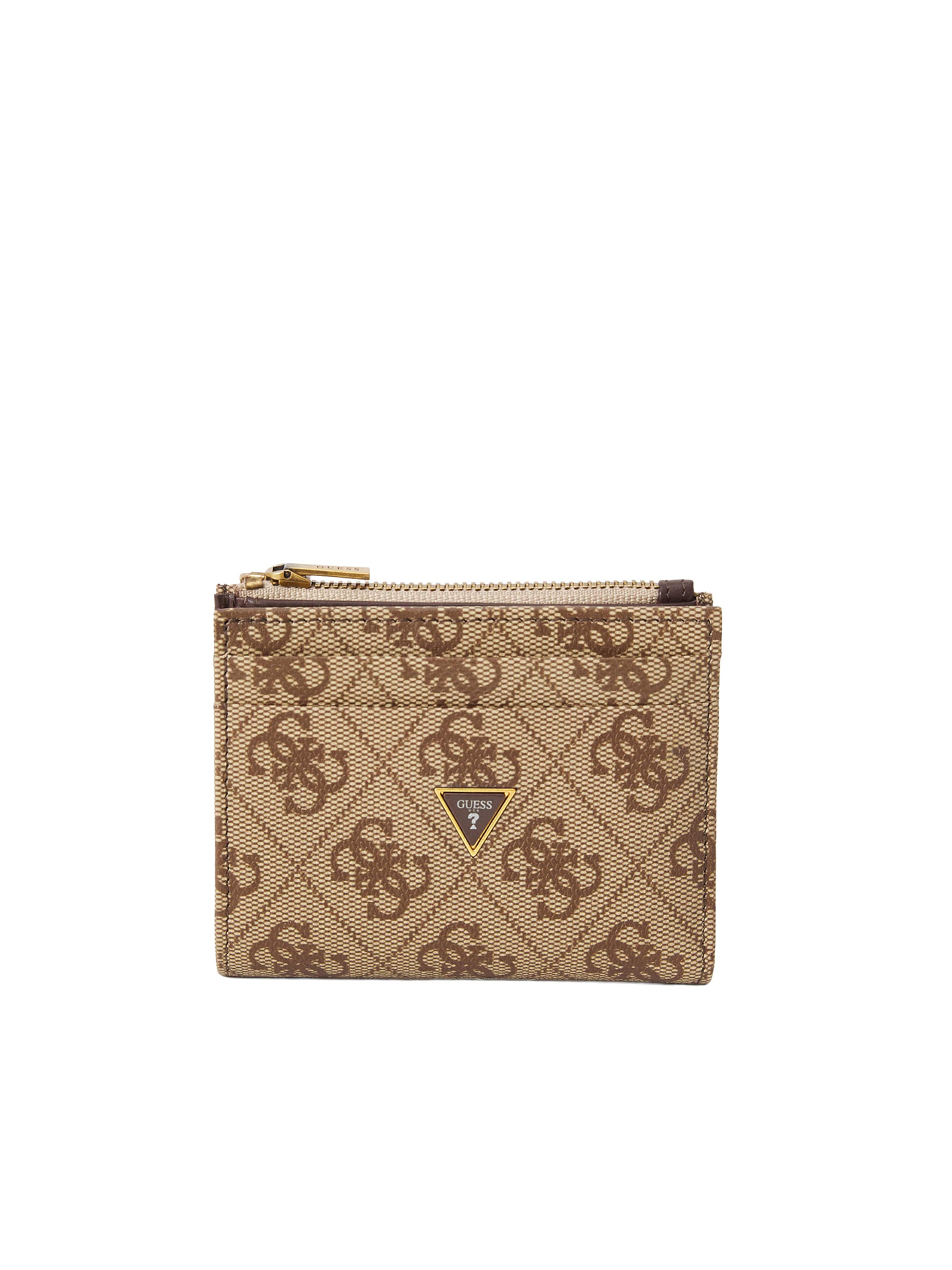 GUESS Wallet 'MILANO' in Beige: front