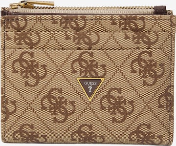 GUESS Wallet 'MILANO' in Beige: front